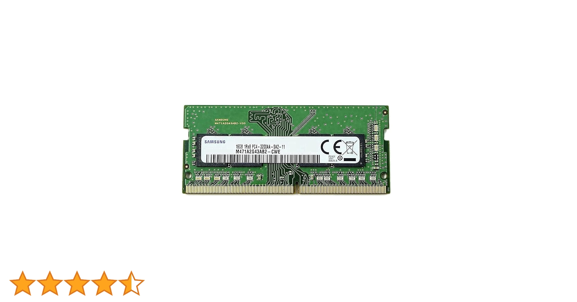 【新品】SAMSUNG ノートPCメモリ 16Gx2 計32G PC4-3200 SAMSUNG ノート用 DDR4-3200 S.O.DIMM 32GB(16GBx2枚組)メモリー